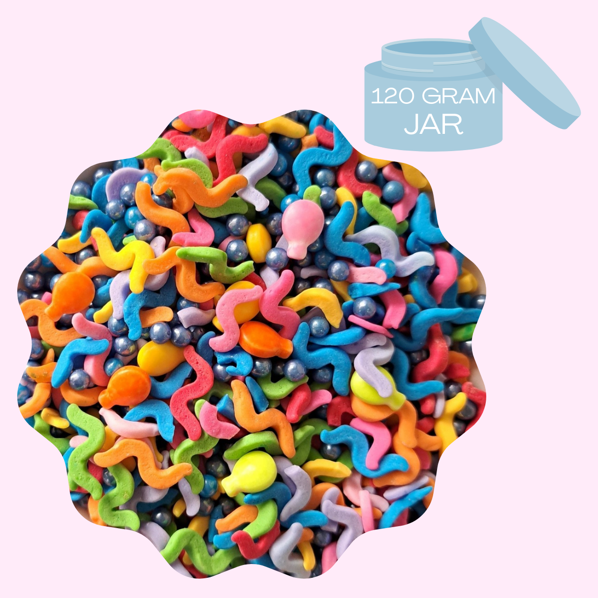 Wiggle Party Sprinkle Blend 120g Jar