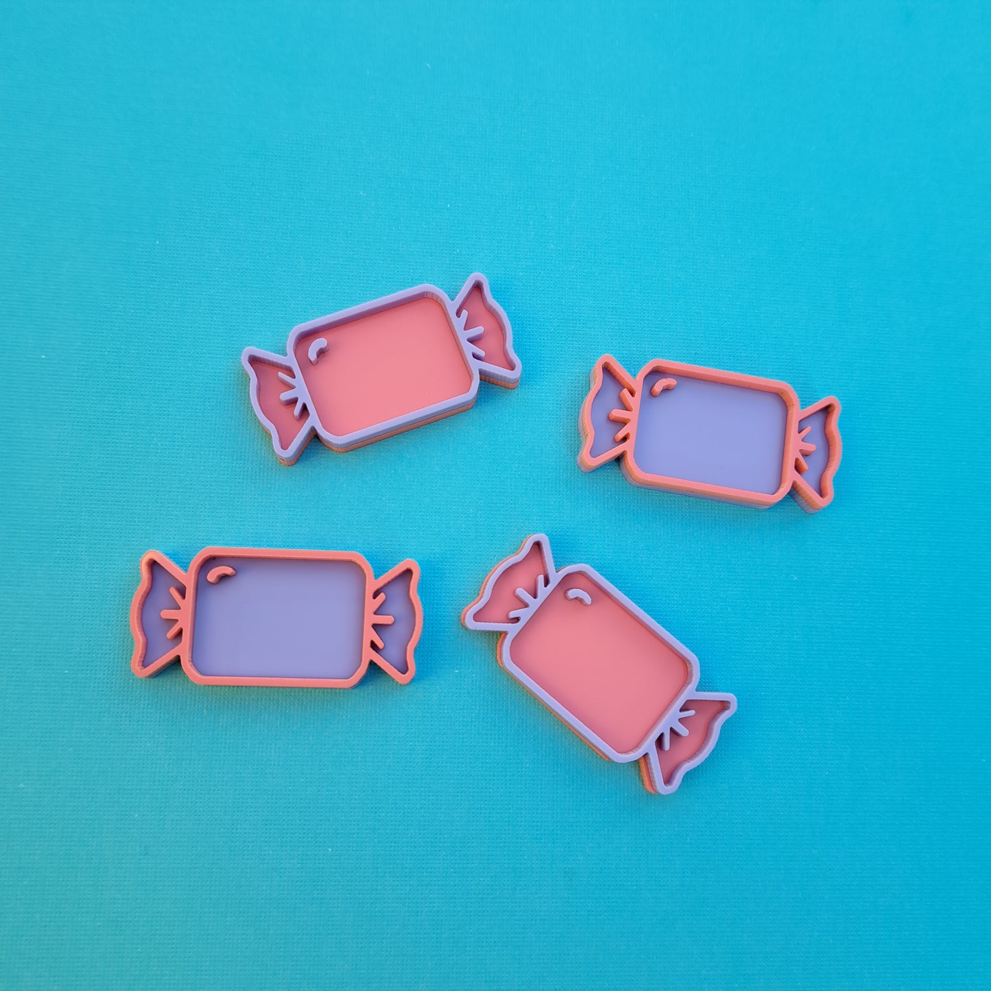 Candy Acrylic Cake Charm Set