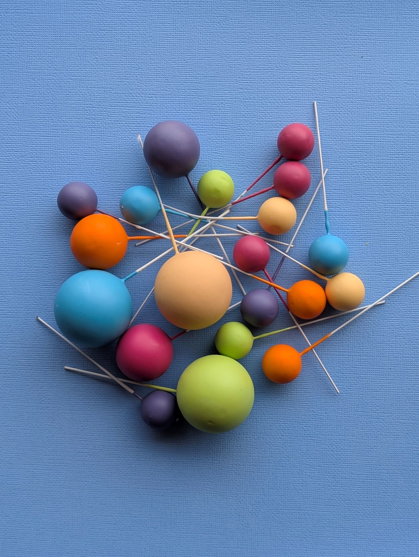 Rainbow Faux Ball Set