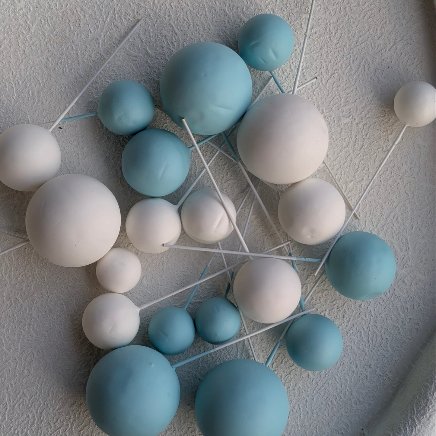 Cloudy Skies Faux Ball Set