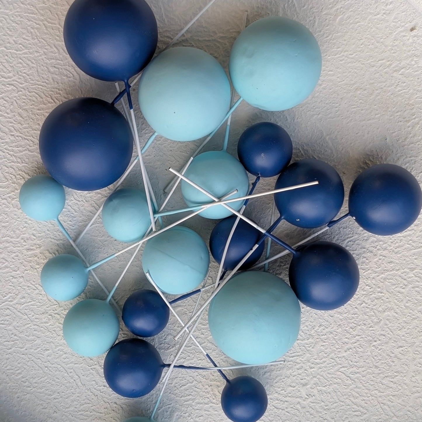 Midnight Blues Faux Ball Set