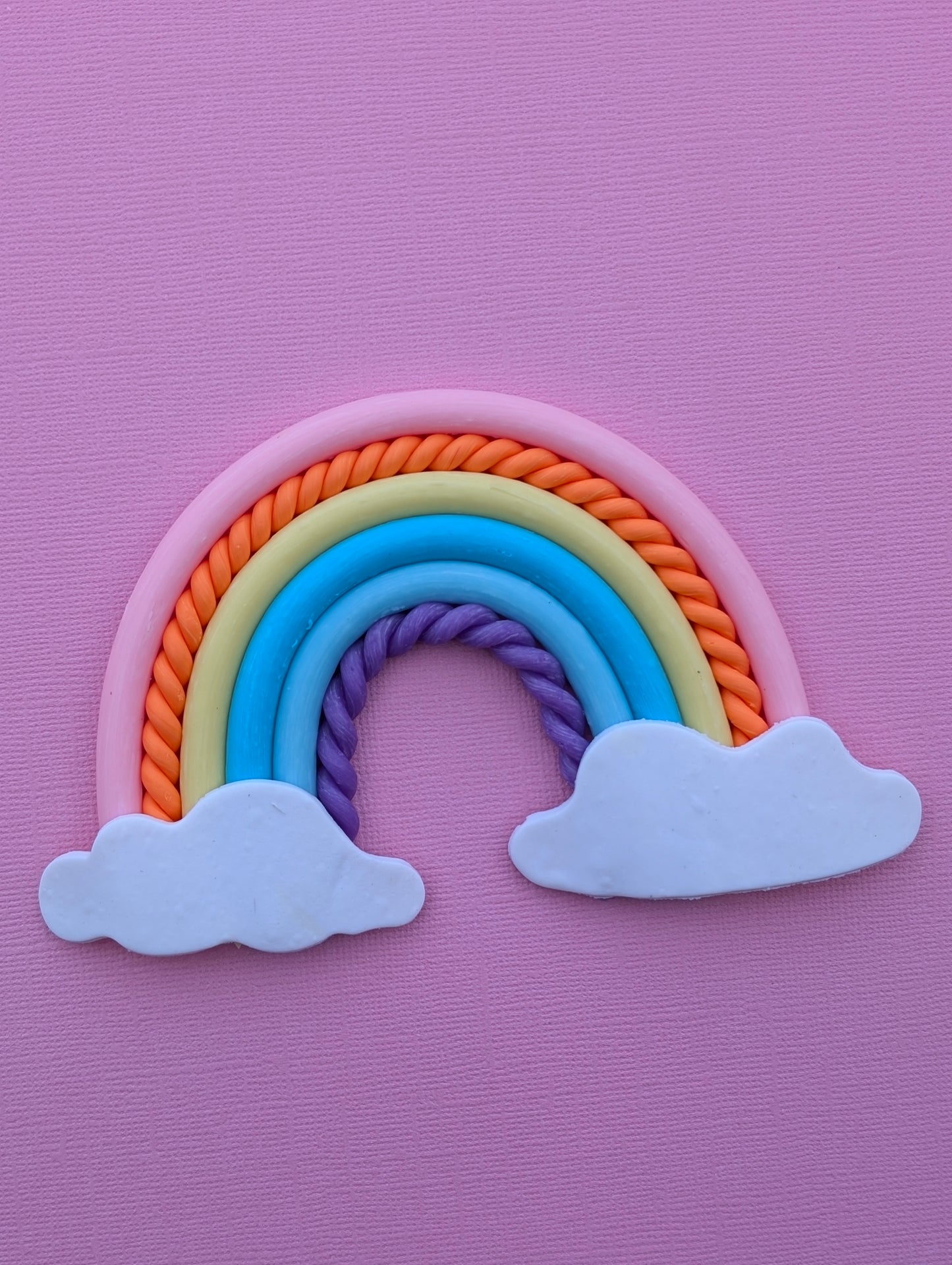 Rainbow Texture Pastel Look-A-Like