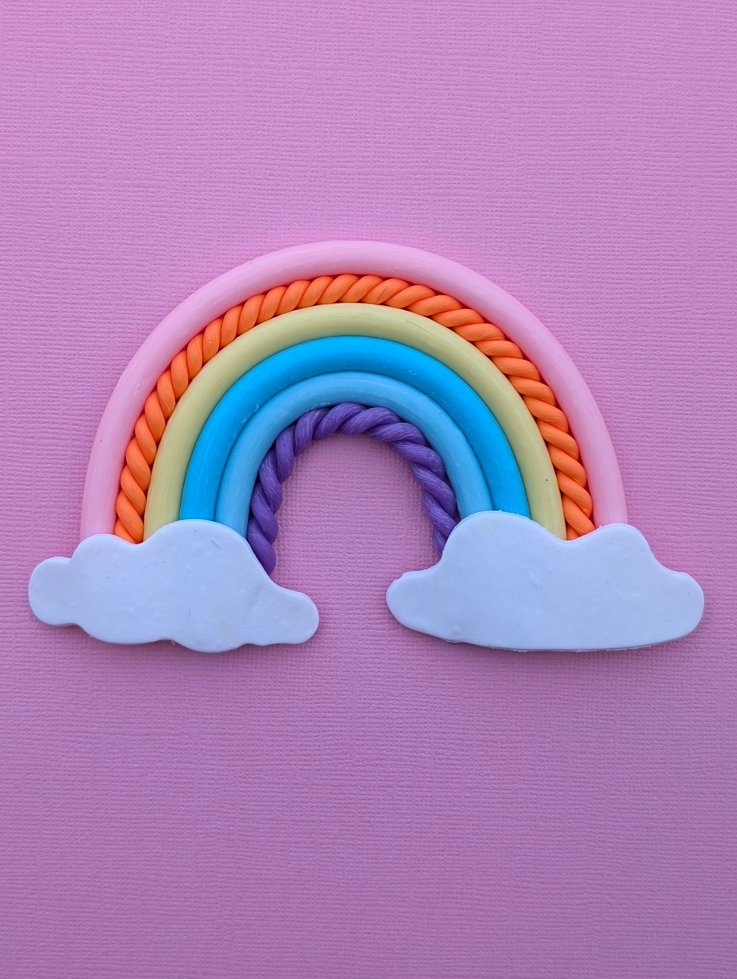 Rainbow Texture Pastel Look-A-Like