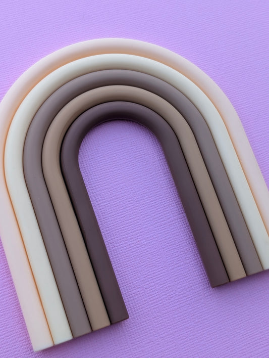 Rainbow Arch Teddy Bear Look-A-Like