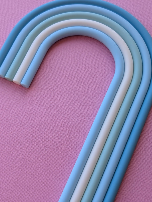 Rainbow Tall Baby Blue Look-A-Like