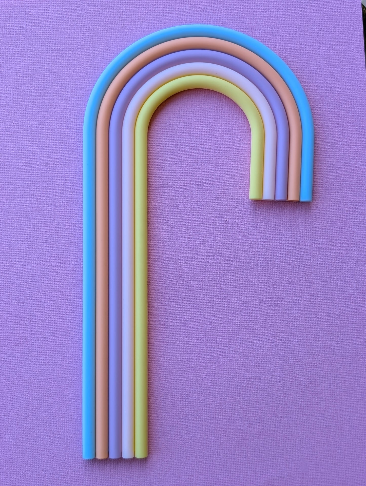 Rainbow Tall Lollipop Look-A-Like