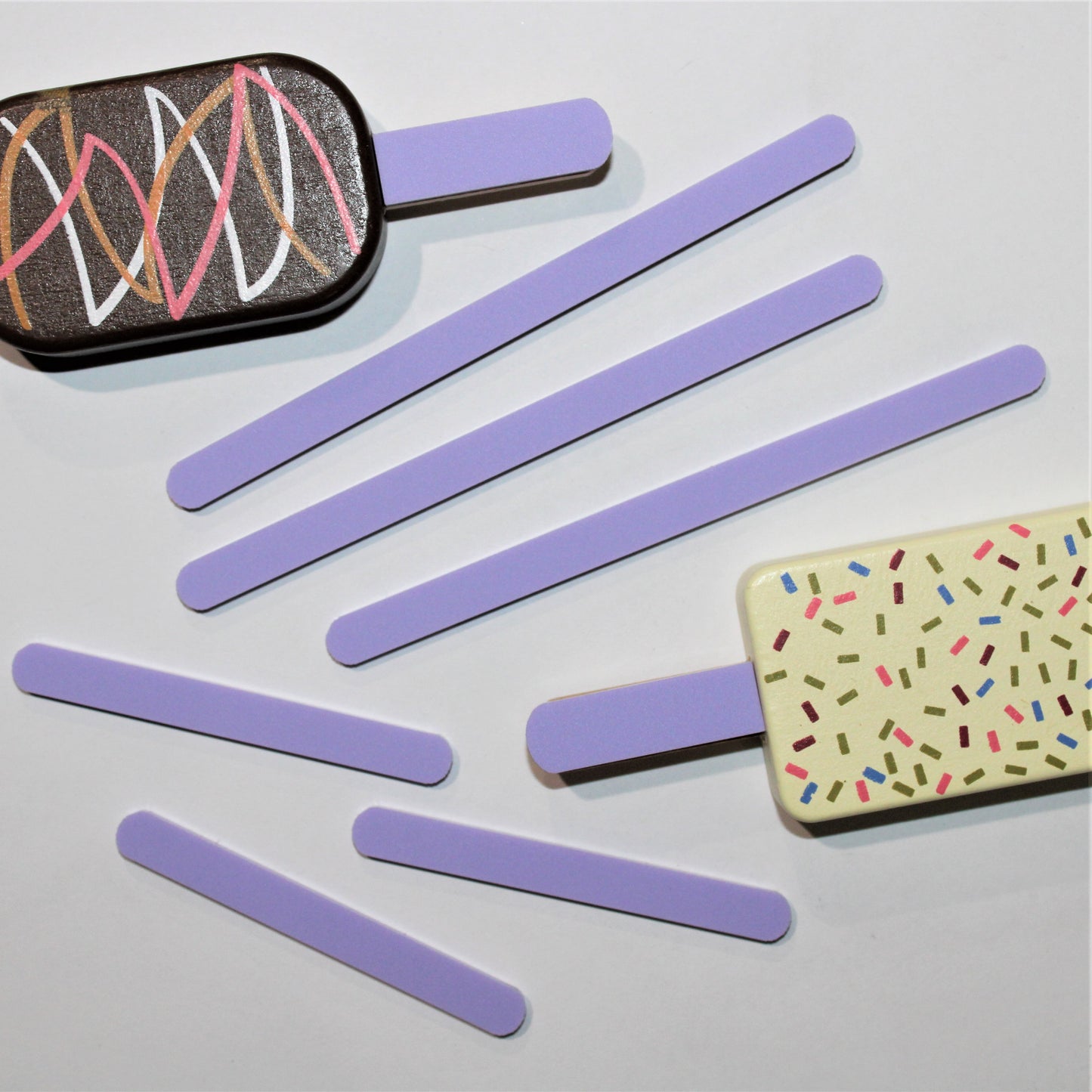 Acrylic Cakesicle Stick (choose colour)