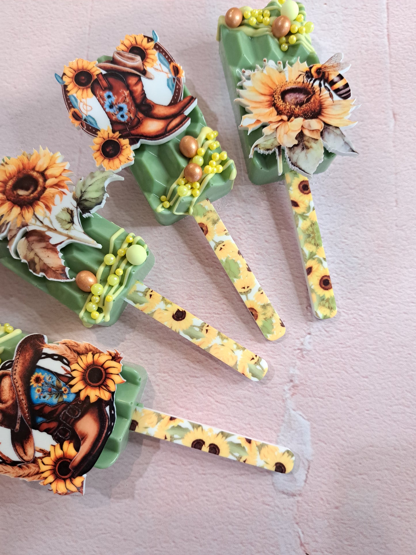 Printed Acrylic Cakesicle Stick (choose style)