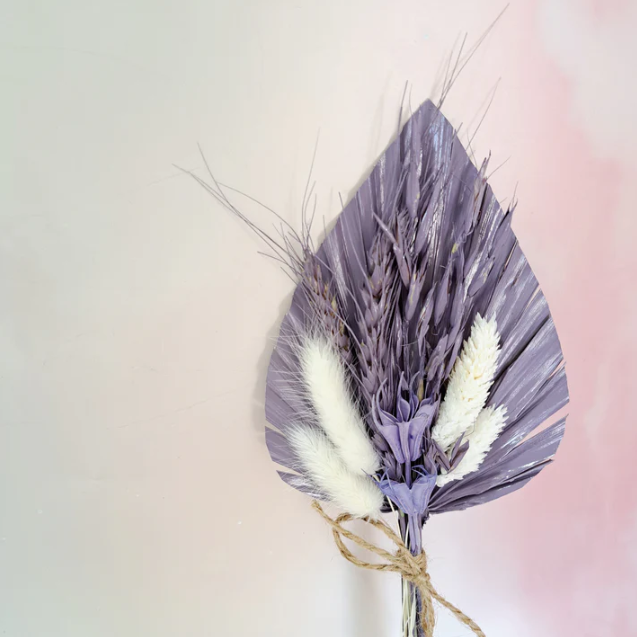 Pastel Purple Palm Bouquet