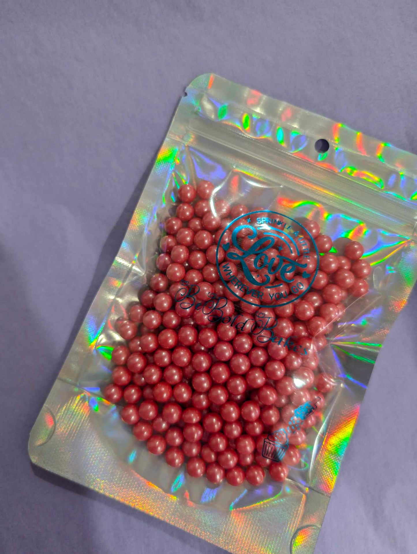 Red 7mm Sprinkle - 60g