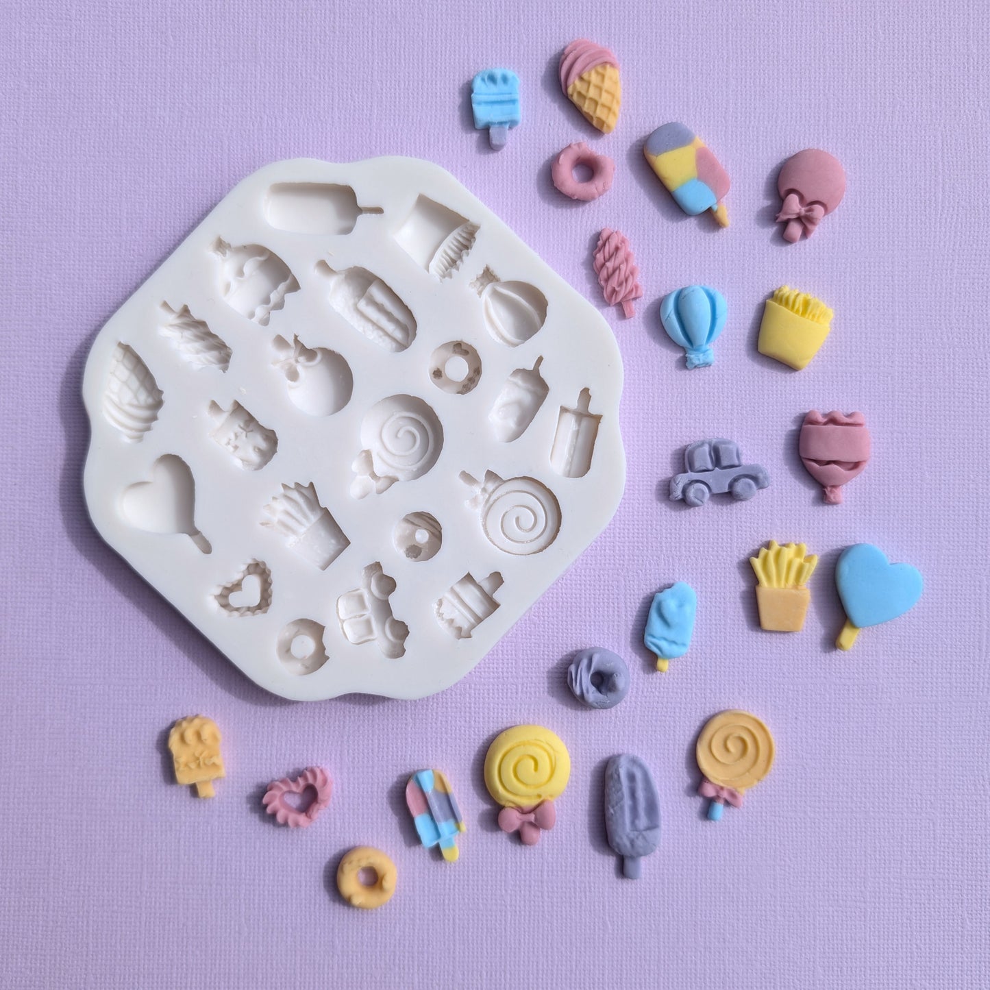 Sweet Treat Candy Silicone Fondant Mould