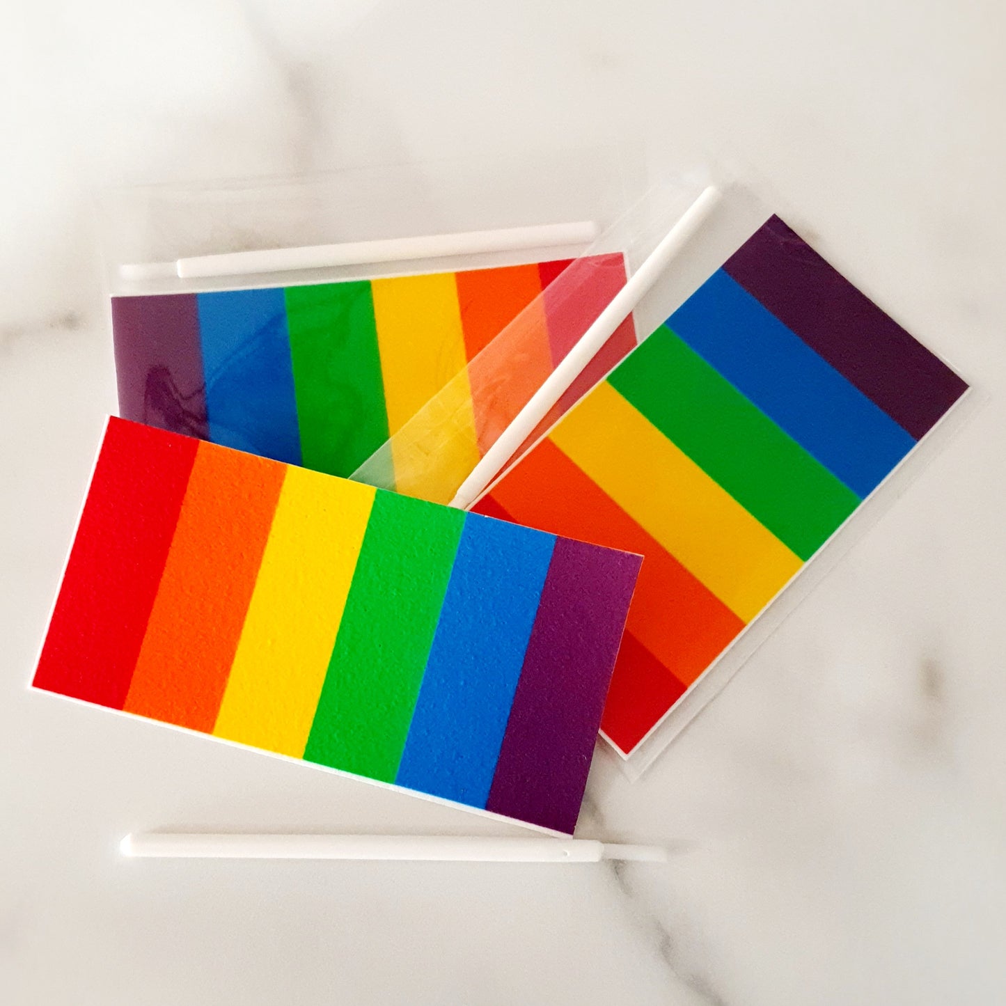 Rainbow DIY Paint Palette