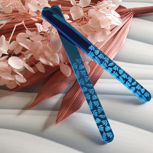 Elegant Leaf (pick colour) Acrylic Cakesicle Stick