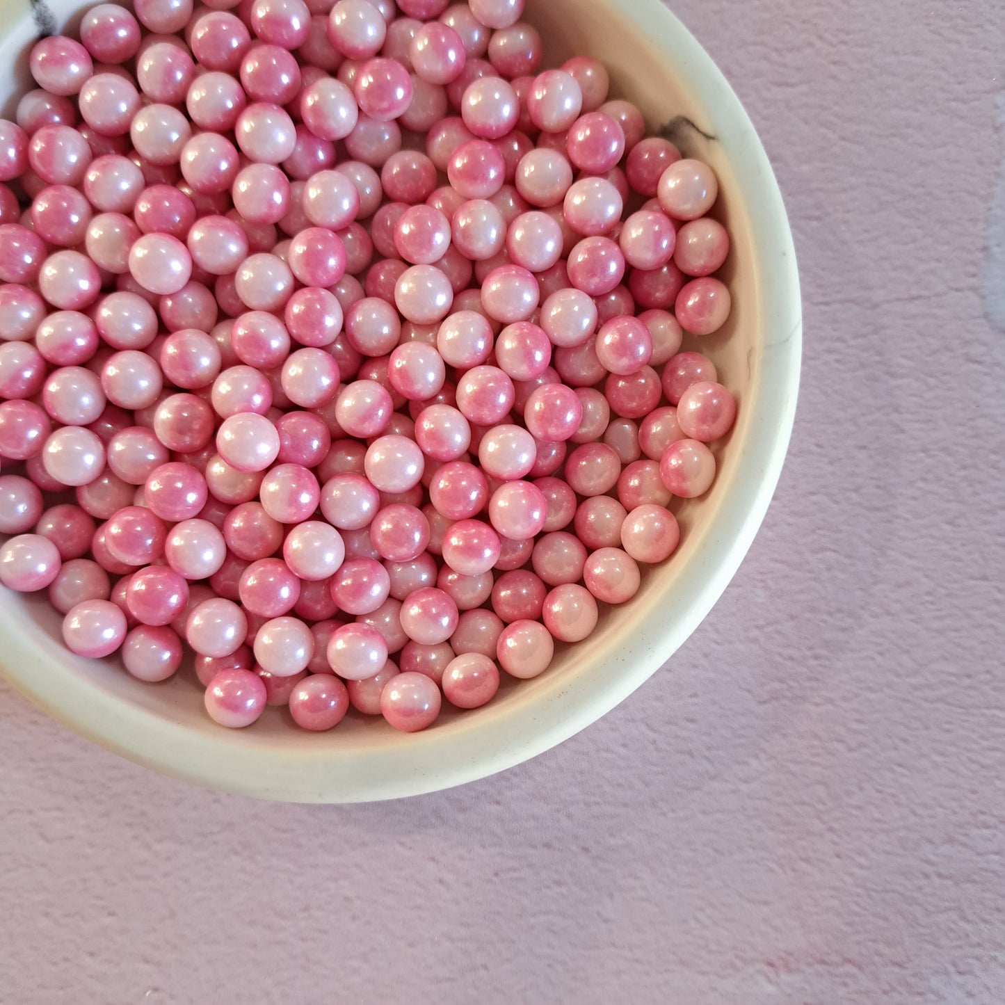 Marble Pink 6mm Sprinkle - 60g