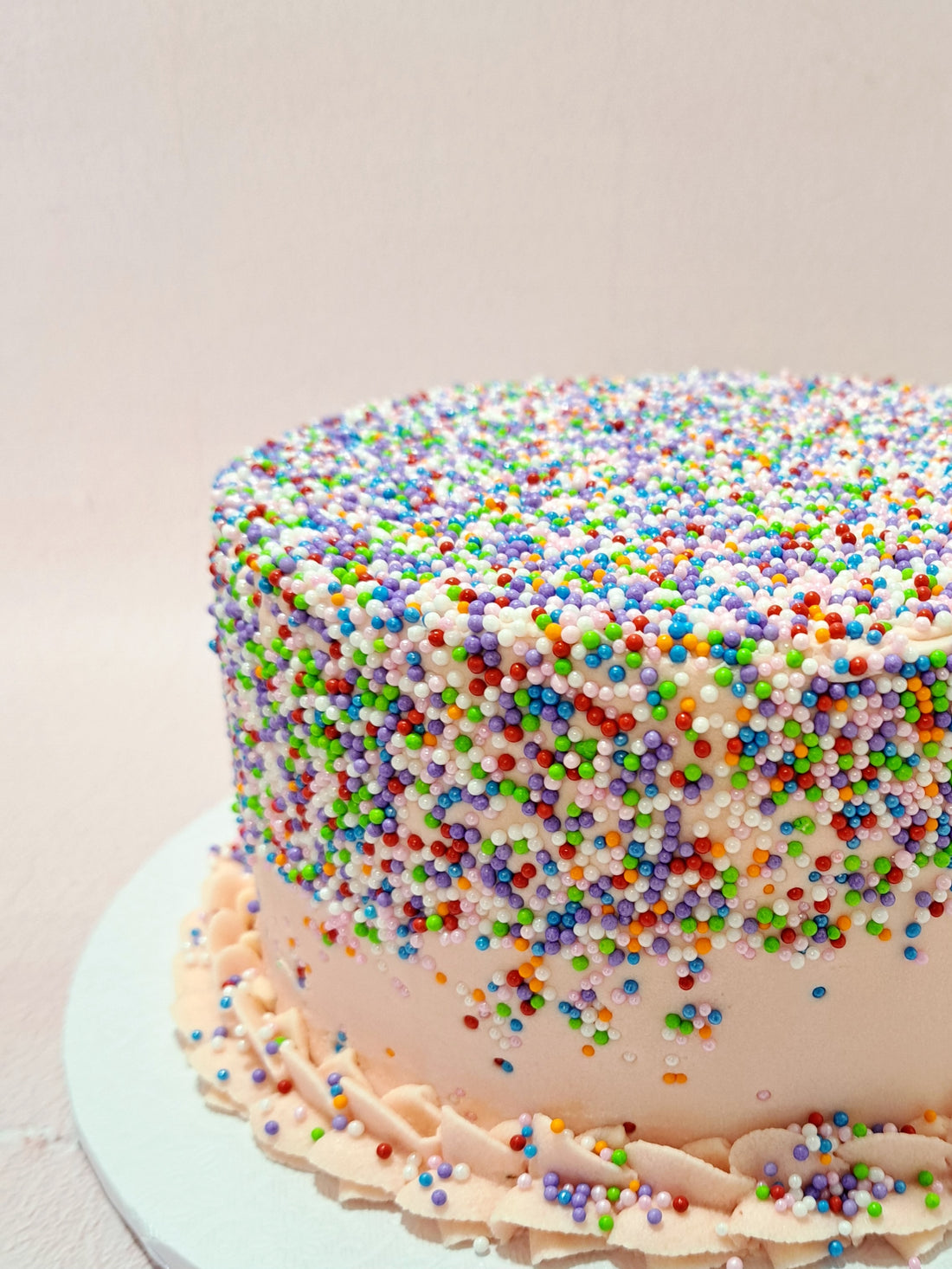 How to Decorate a Cake with Sprinkles | Sprinkles Cake Decorating – Be ...