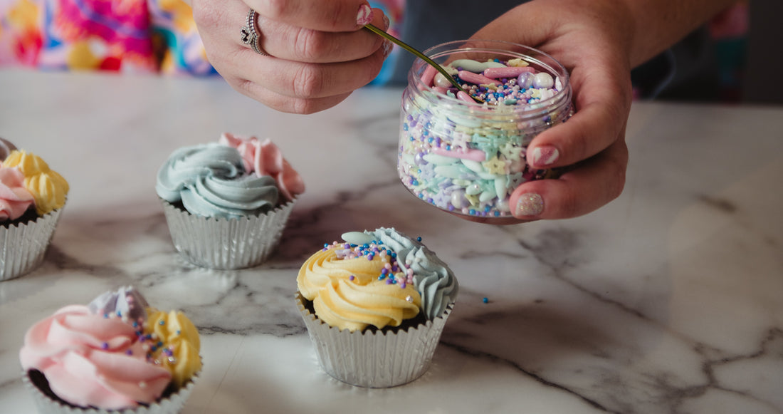 The different types of edible sprinkles and how to use them in your baking