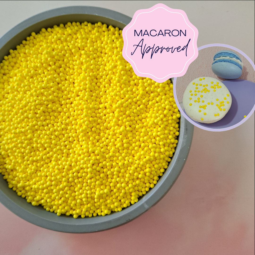 Yellow 2mm Sprinkle - 60g