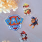 Paw Patrol Printed Acrylic Cake Charm Set