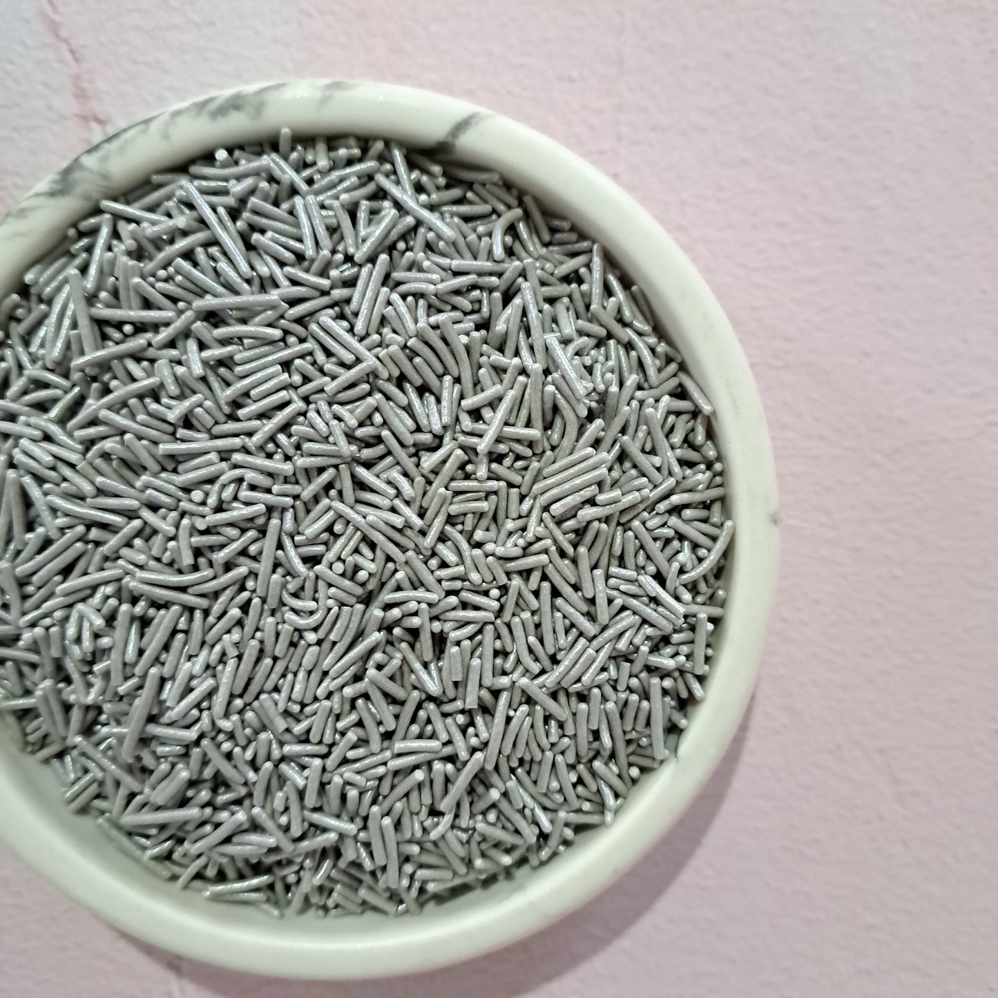 Silver Jimmies Edible Sprinkle - 60g