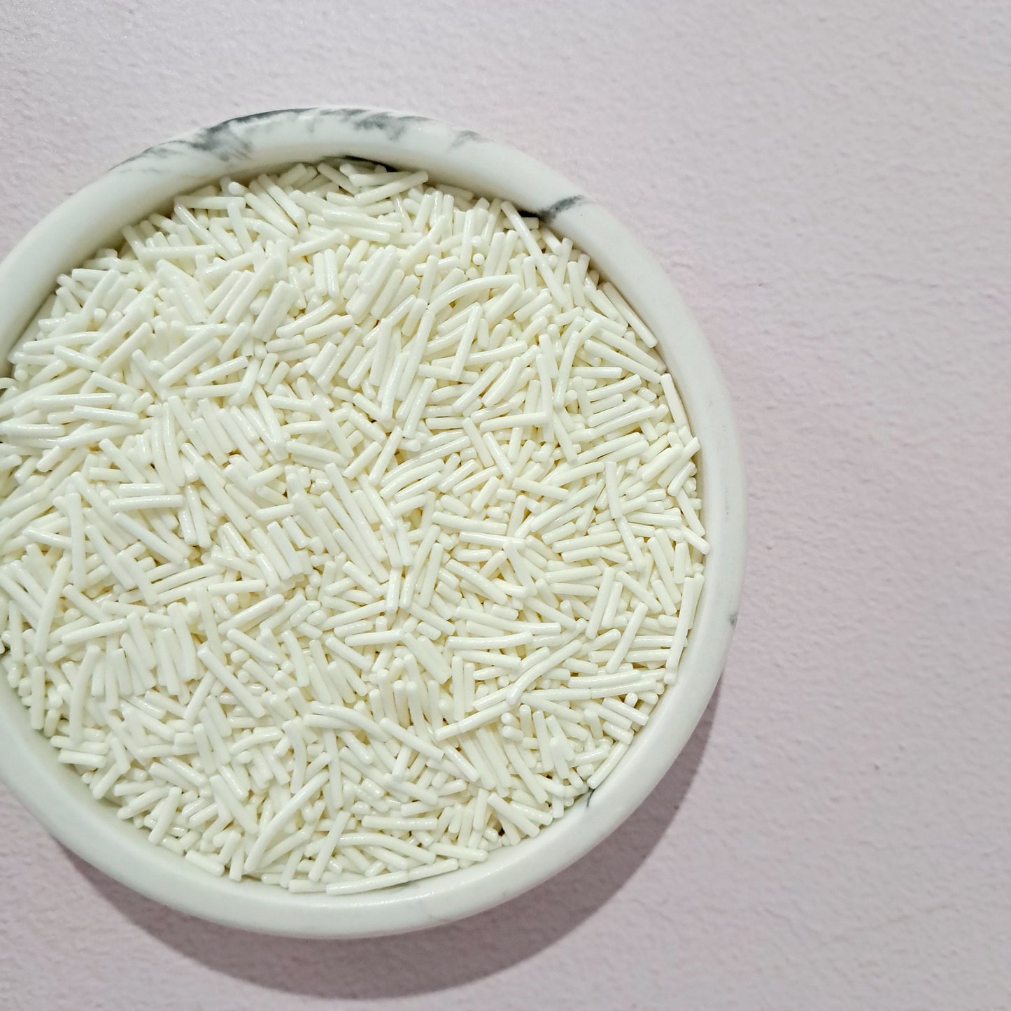 White Jimmies Sprinkle - 60g