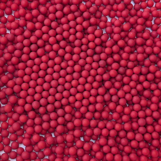 Matte Red 7mm Sprinkle 60g
