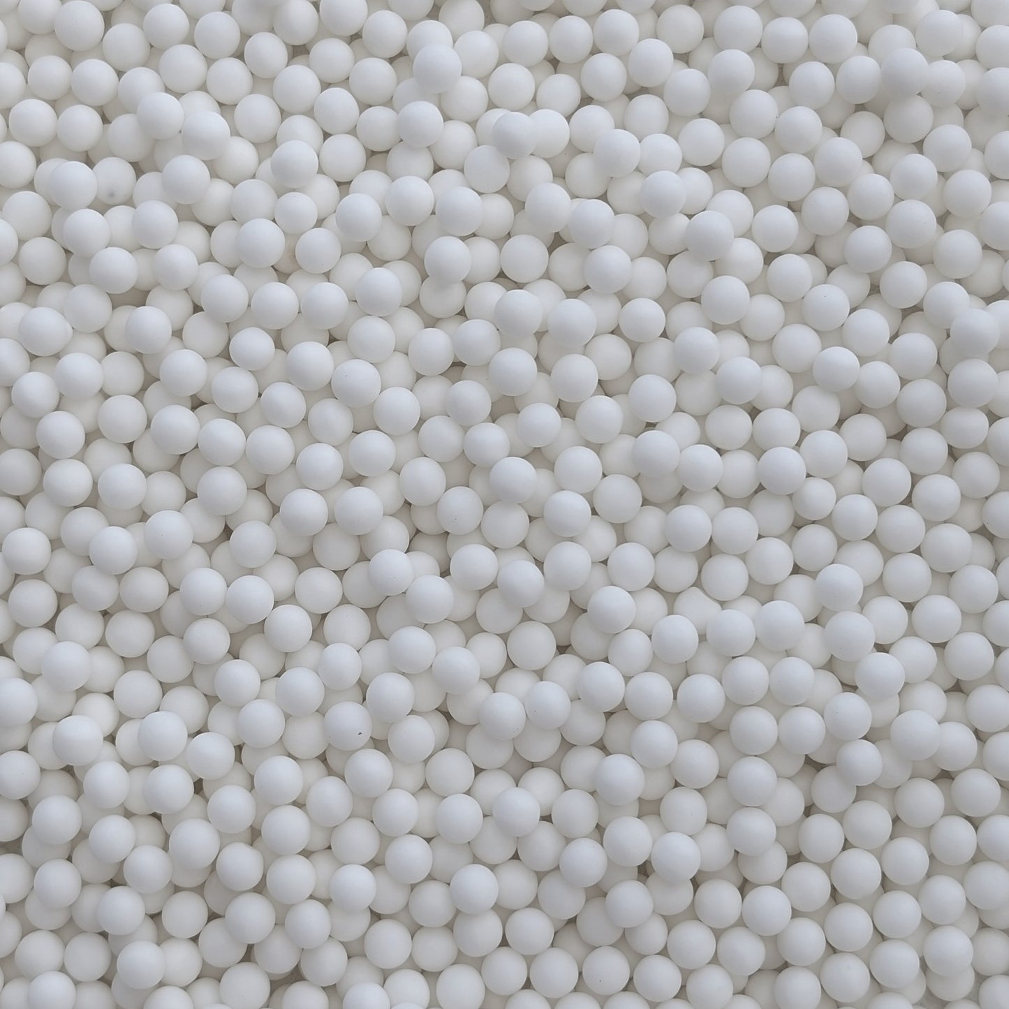 White Matte 7mm Sprinkle - 60g