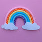 Rainbow Texture Pastel Look-A-Like
