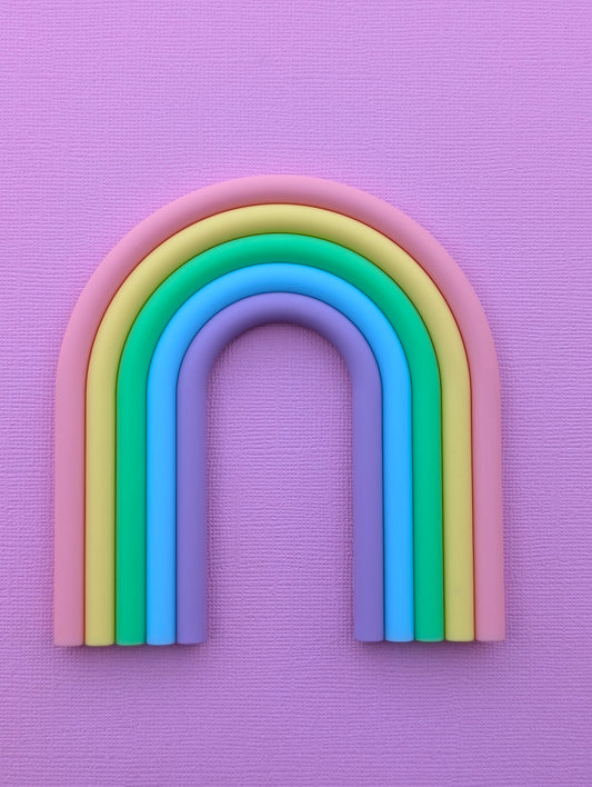 Rainbow Arch Pastel Look-A-Like