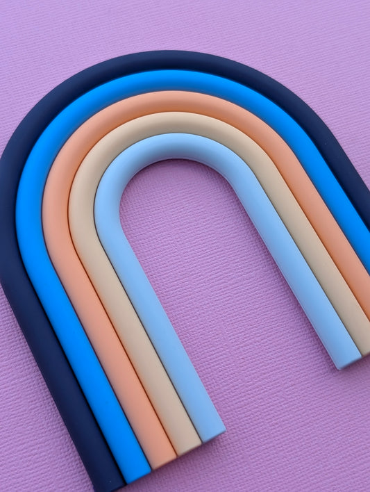 Rainbow Arch Blue Sherbet Look-A-Like