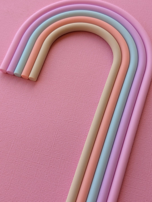 Rainbow Tall Pastel Milkshake Look-A-Like