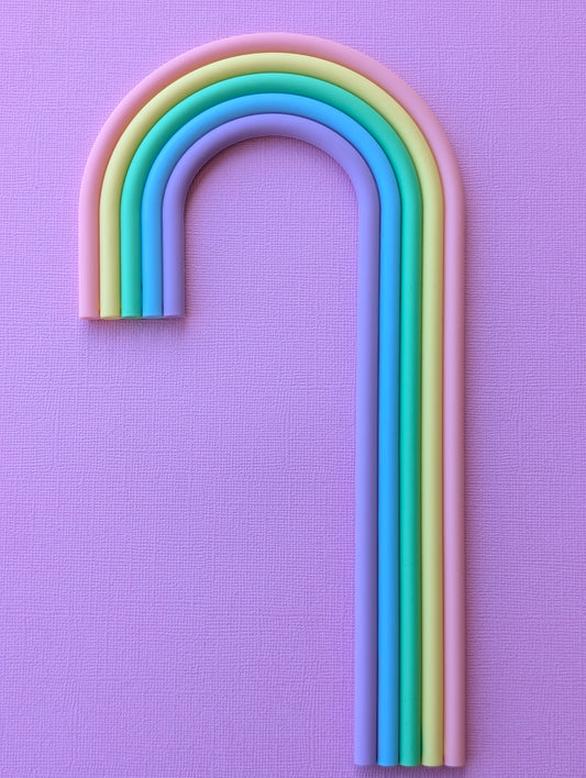 Rainbow Tall Pastel Look-A-Like