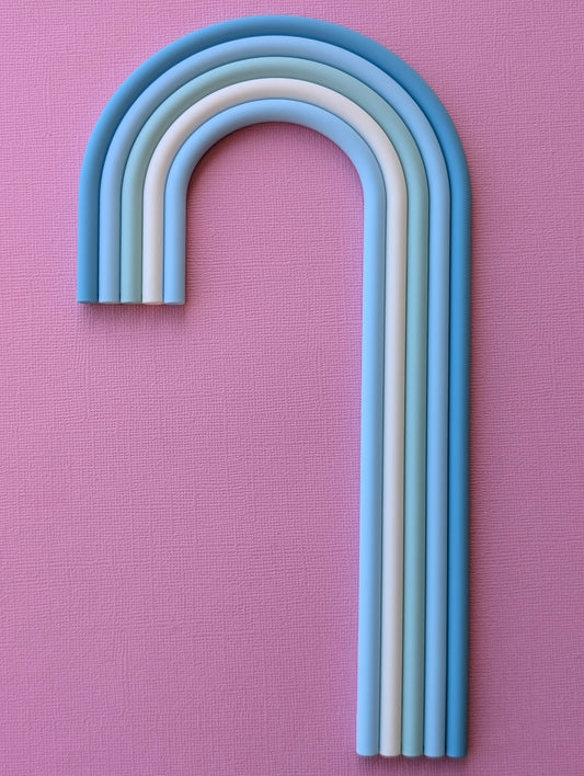 Rainbow Tall Baby Blue Look-A-Like