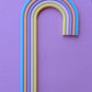 Rainbow Tall Lollipop Look-A-Like