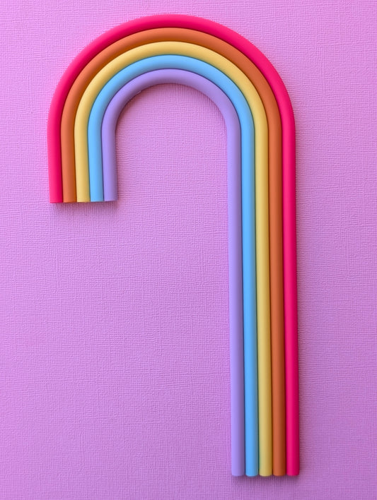Rainbow Tall Bright Look-A-Like