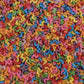 Rainbow Squiggle Confetti Edible Sprinkle - 60g