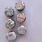Cartoon Style Printed Acrylic Cake Charm Set