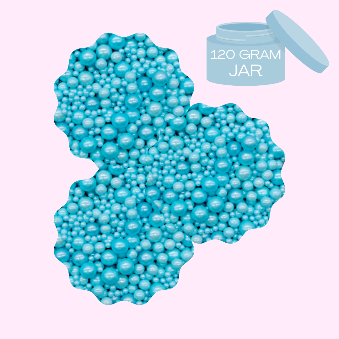 Bubble Baby Blue Sprinkle Blend - 120g Jar