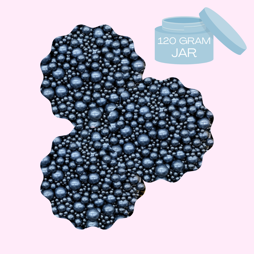 Bubble Black Sprinkle Blend - 120g Jar