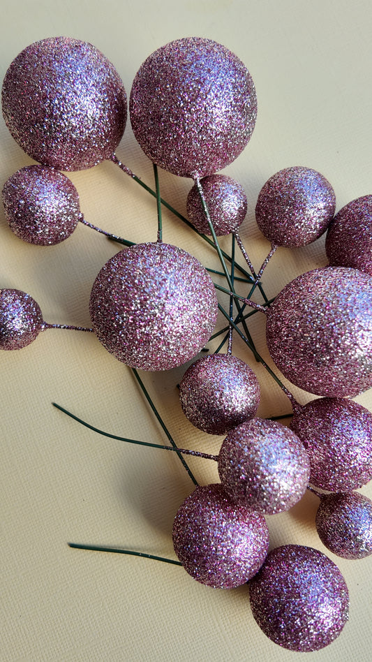 Glitter Rose Gold Set (16)