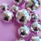 Mirror Disco Silver Ball Set
