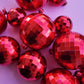 Mirror Disco Red Ball Set
