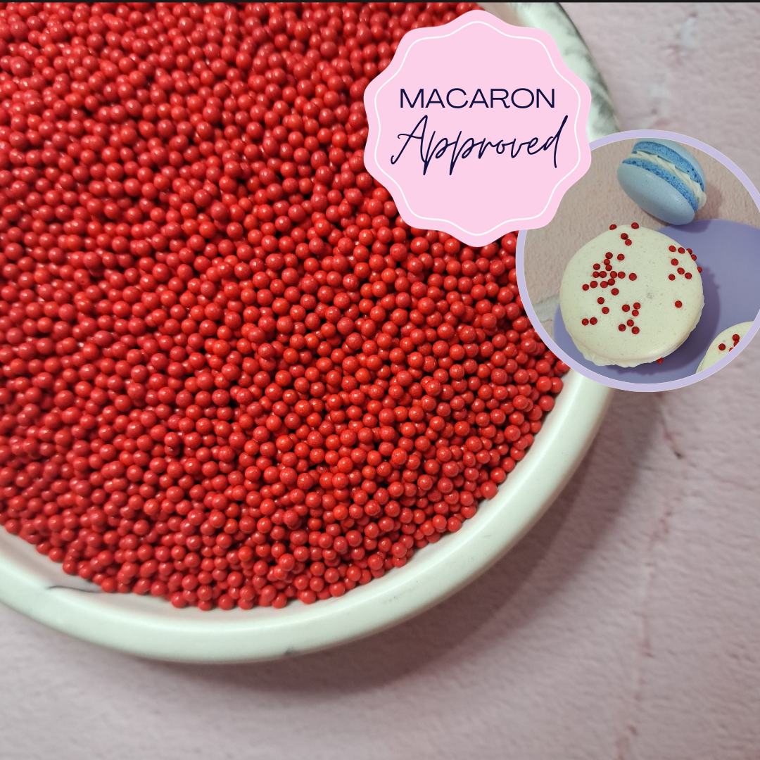 Red 2mm Sprinkle - 60g