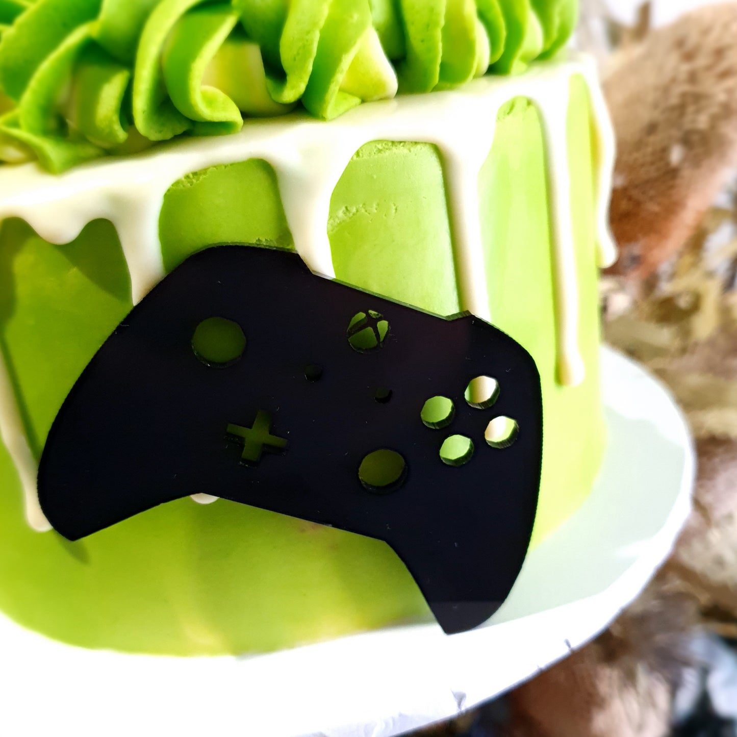 'Xbox Controller' Acrylic Cake Topper