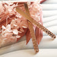 Elegant Leaf (pick colour) Acrylic Cakesicle Stick