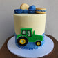 Tractor Acrylic Cake Charm
