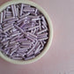 Pastel Purple Rod Sprinkle - 60g