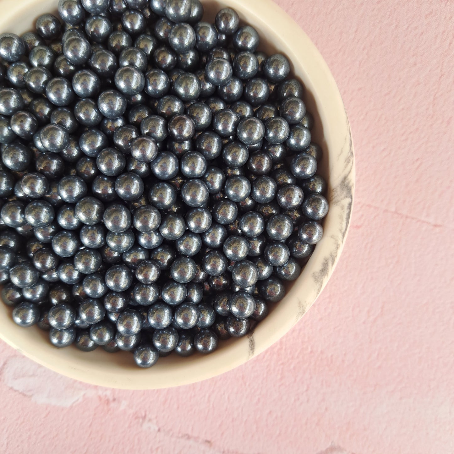 Black 6mm Sprinkle - 60g