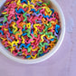 Rainbow Squiggle Confetti Edible Sprinkle - 60g
