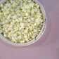 Yellow Matte Square Sprinkle - 60g