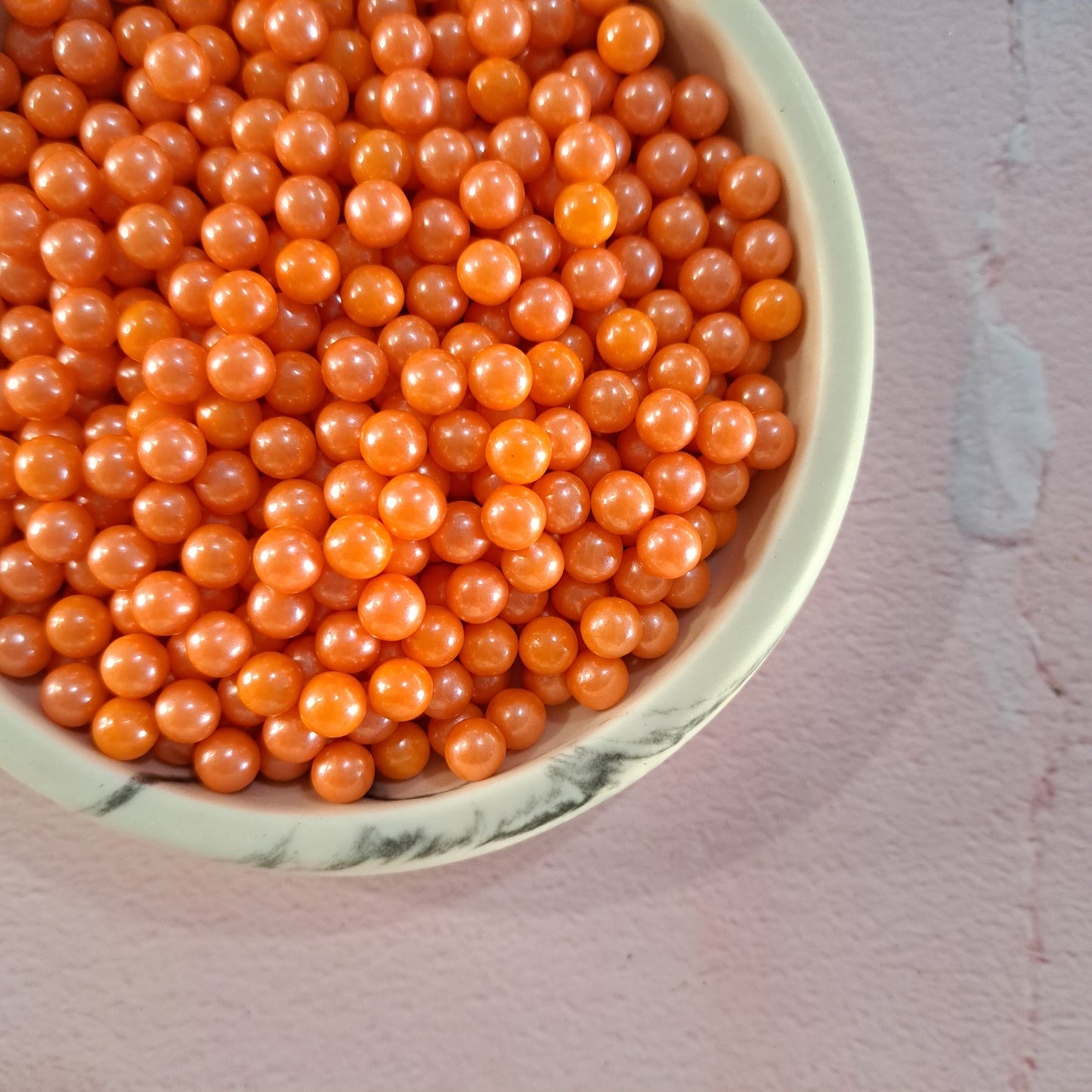 Orange 7mm Sprinkle - 60g